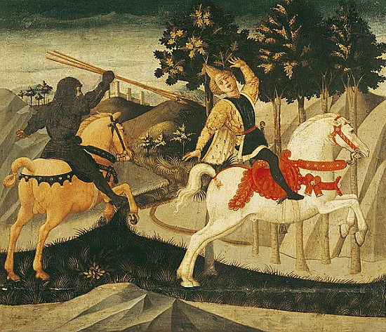 The Death of Absalom od Francesco di Stefano Pesellino