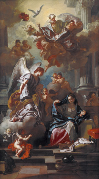 The Annunciation od Francesco Solimena