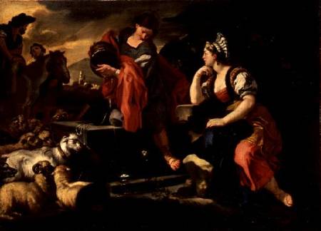 Jacob and Rachel at the Well od Francesco Solimena