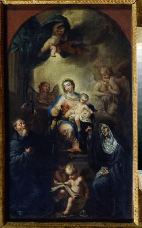 Madonna and Child with Saints