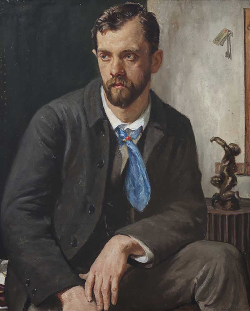 Portrait of Charles Holden od Francis Dodd