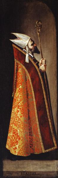 F.de Zurbaran / St. Blaise