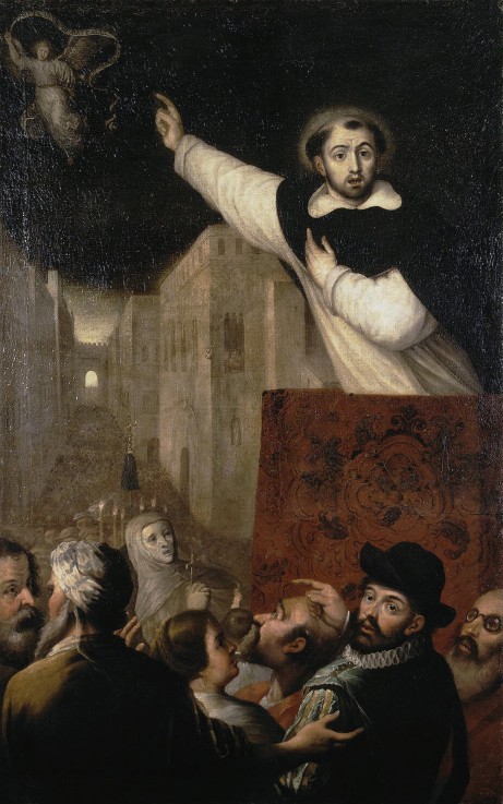 Sermon of Saint Vincent Ferrer od Francisco Ribalta