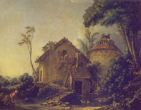 Alte Windmühle od François Boucher