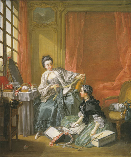 the chandler of fashion (the morning) od François Boucher