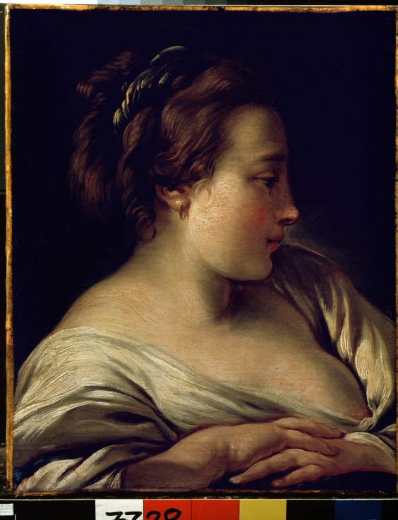 Head of a girl od François Boucher