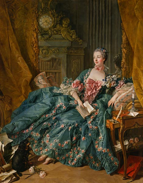 Marquise de Pompadour od François Boucher