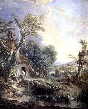 Landscape with a Hermit