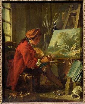 The Painter in his Studio