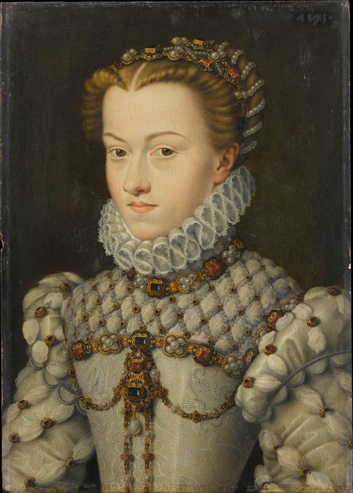 Elisabeth of Austria (1554–1592), Queen of France od François Clouet