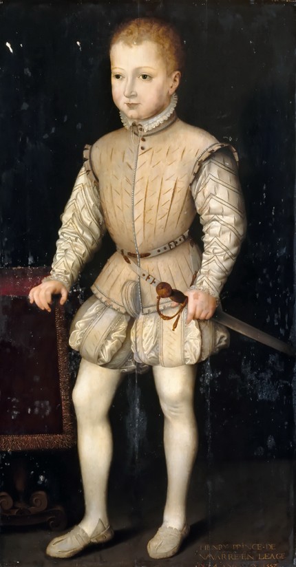 Henry IV of France as Child od François Clouet