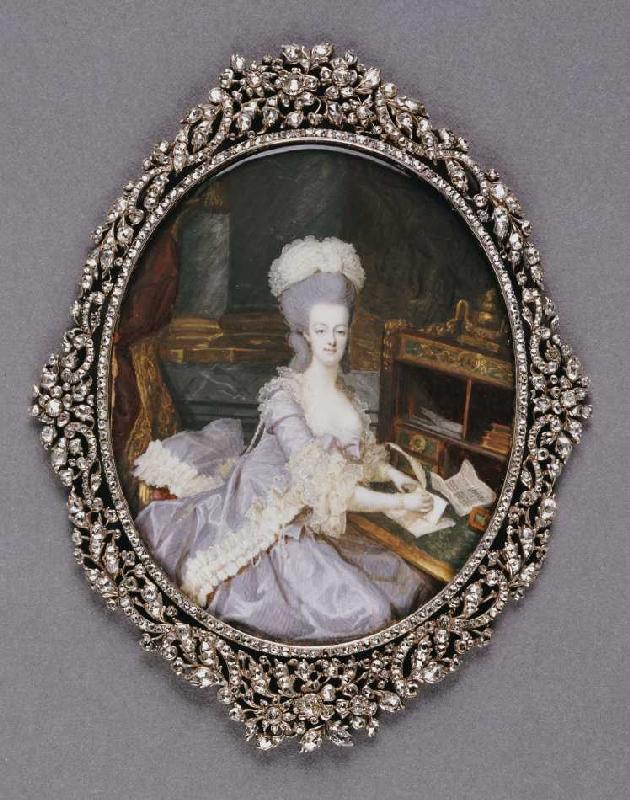 Königin Marie Antoinette od Francois Dumont