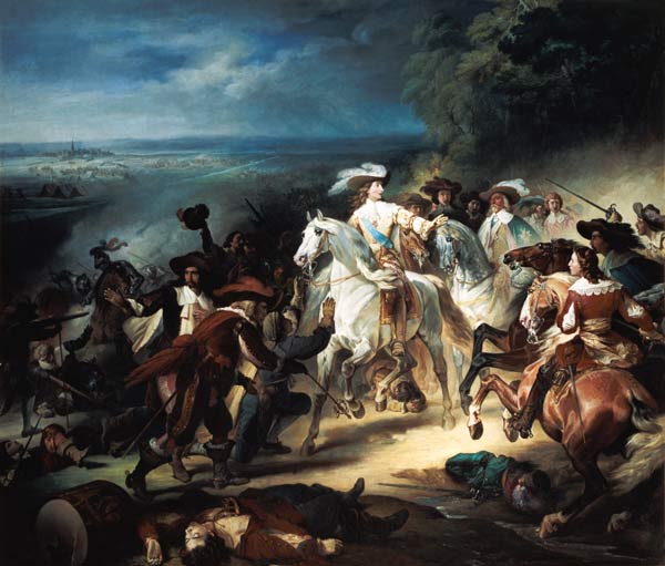 Battle of Rocroy, 19th May 1643 od François-Joseph Heim