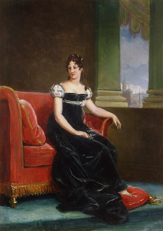 Desiree Clary (1777-1860) Queen of Sweden od François Pascal Simon Gérard