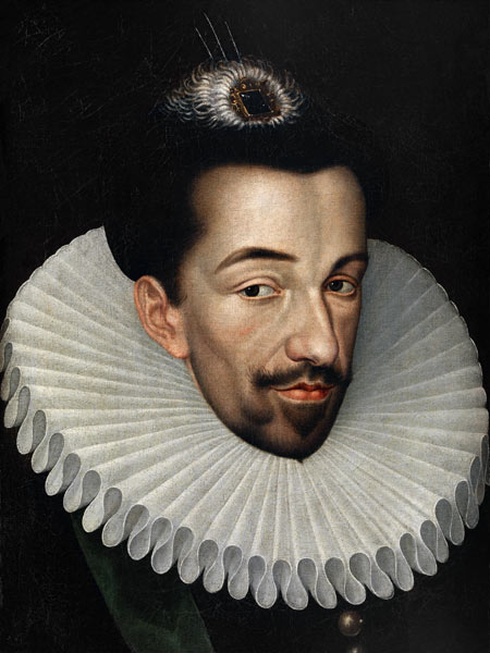 Portrait of Henry III of France, King of Poland and Grand Duke of Lithuania od Francois Quesnel
