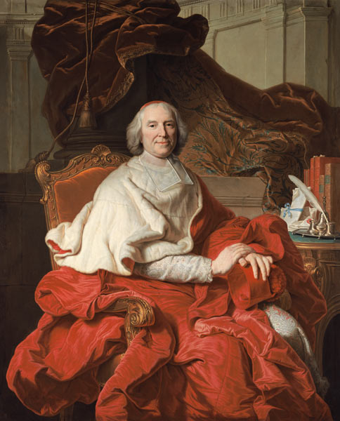 Andre Hercule de Fleury (1653-1743) od Francois Stiemart