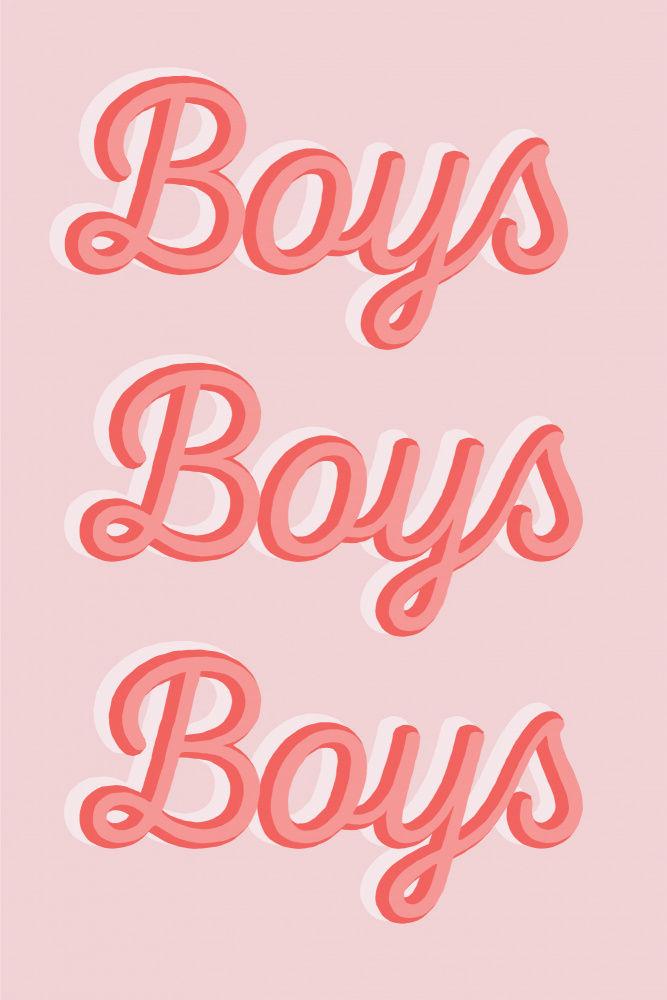 Boys Boys Boys od Frankie Kerr-Dineen