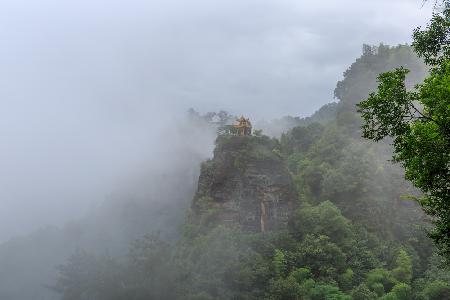 Cloudy mountain