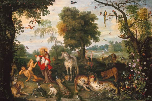 Erschaffung der Eva od Frans Francken d.Ä