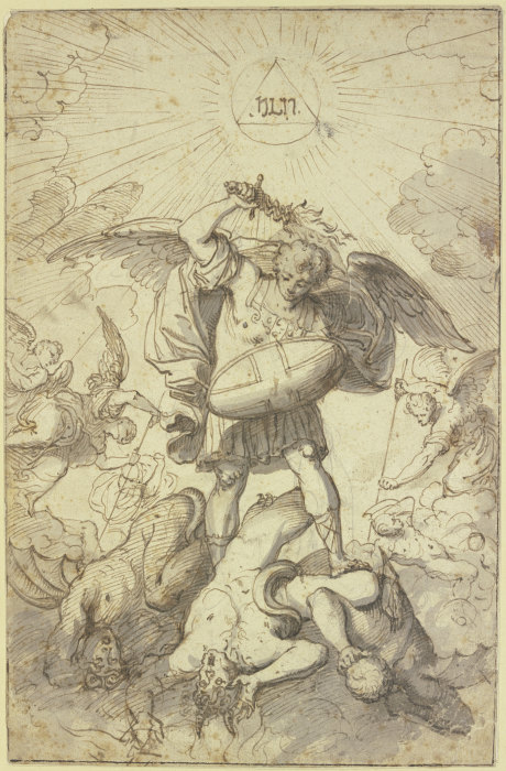 War in Heaven od Frans Floris de Vriendt