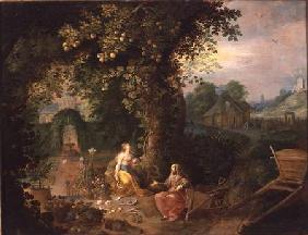 Vertumnus and Pomona