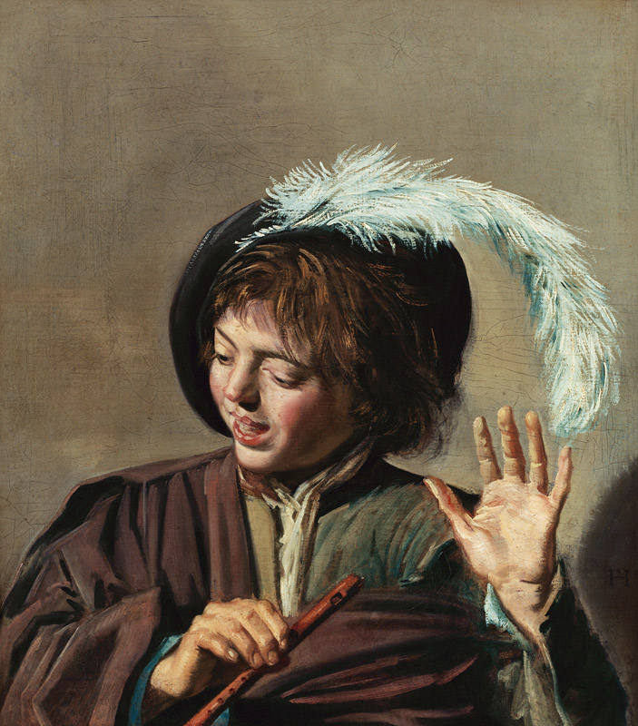 Singing Boy od Frans Hals