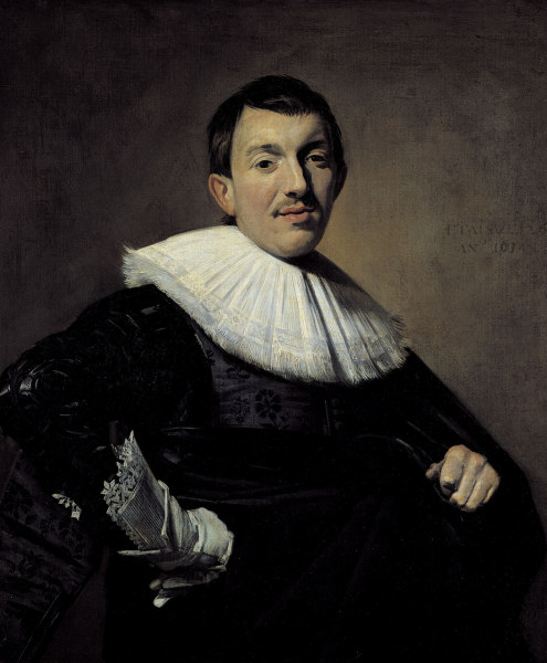 Frans Hals, Male portrait od Frans Hals