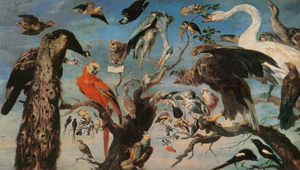 The Bird's Concert od Frans Snyders