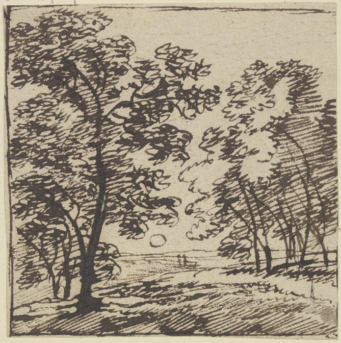 Group of trees od Franz Innocenz Josef Kobell