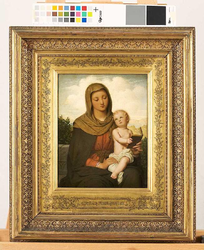 Madonna mit Kind/Mater Admirabilis od Franz Ittenbach