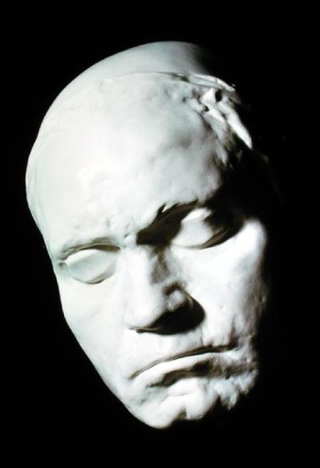 Mask of Beethoven (1770-1827), taken from life at the age of 42 od Franz Klein