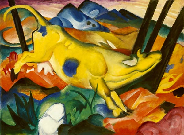 Yellow cow od Franz Marc