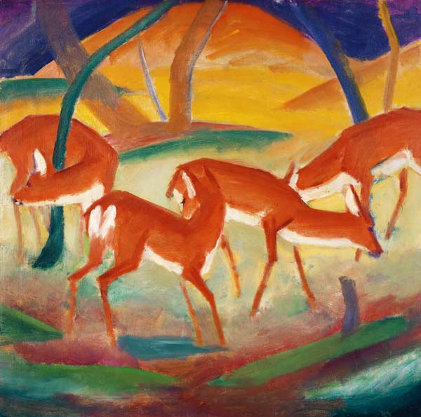 Deer od Franz Marc