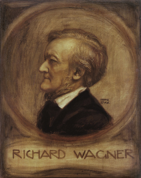 Richard Wagner, Paint. by Franz v.Stuck od Franz von Stuck