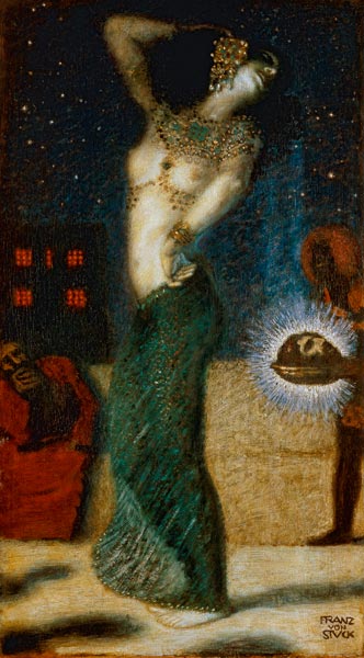 Salome Dancing / Franz von Stuck /c.1906 od Franz von Stuck