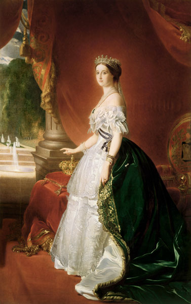 Empress Eugenie of France (1826-1920) wife of Napoleon Bonaparte III (1808-73) od Franz Xaver Winterhalter