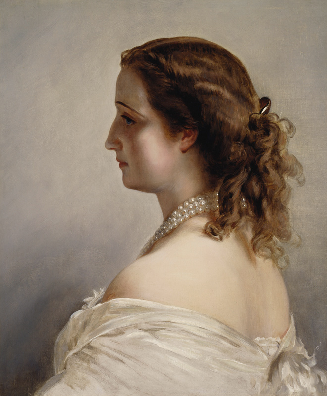Porträt of Empress Eugenie od Franz Xaver Winterhalter