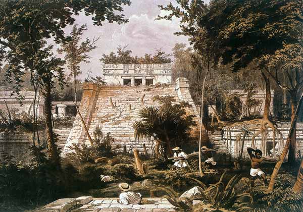 Tulum, Castillo od Frederick Catherwood