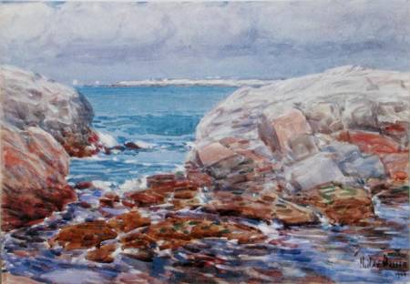 Duck Island, Isles of Shoals od Frederick Childe Hassam