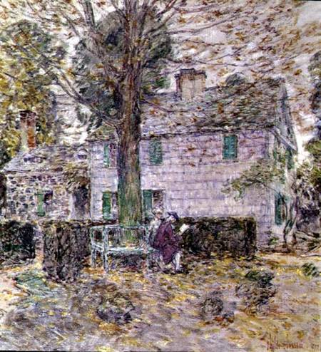 Indian Summer in Colonial Days od Frederick Childe Hassam