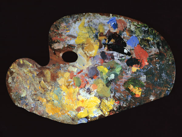 Monet's palette od French School