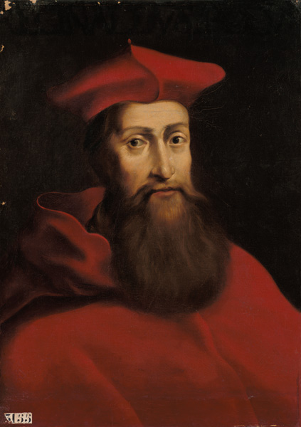 Cardinal Reginald Pole (1500-58) Archbishop of Canterbury od French School