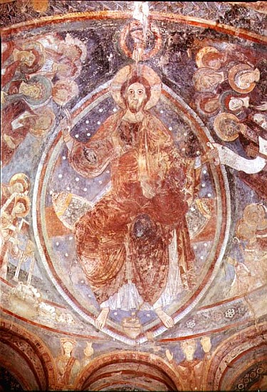 Christ Pantocrator, from the apse od French School