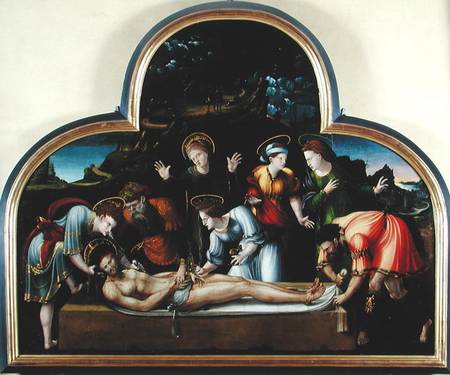 The Entombment or, The Virgin Swooning od French School