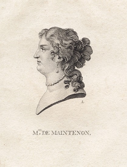 Francoise d''Aubigne, Madame de Maintenon od French School