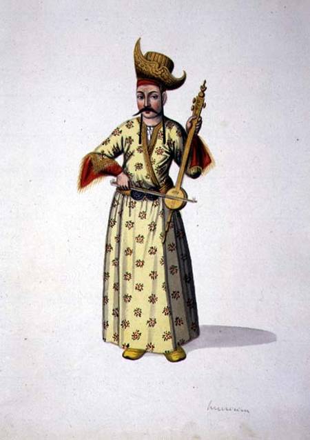 Musician, Ottoman period od French School