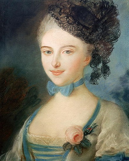 Portrait of Madame Balzac, c.1798 od French School