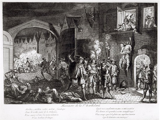 The St. Bartholomew''s Day Massacre od French School
