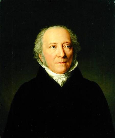 Portrait of Leonhard Wachter od Friedrich Carl Groger