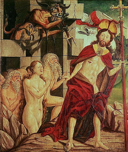 Christ in Hell od Friedrich Pacher
